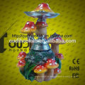 2014 New design hookah shisha Chine gros verre fumant pipes hookink en résine